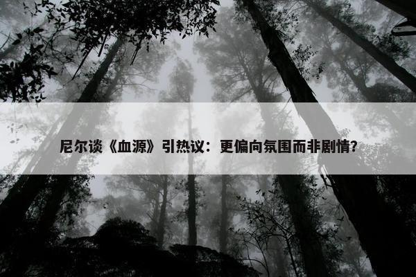 尼尔谈《血源》引热议：更偏向氛围而非剧情？